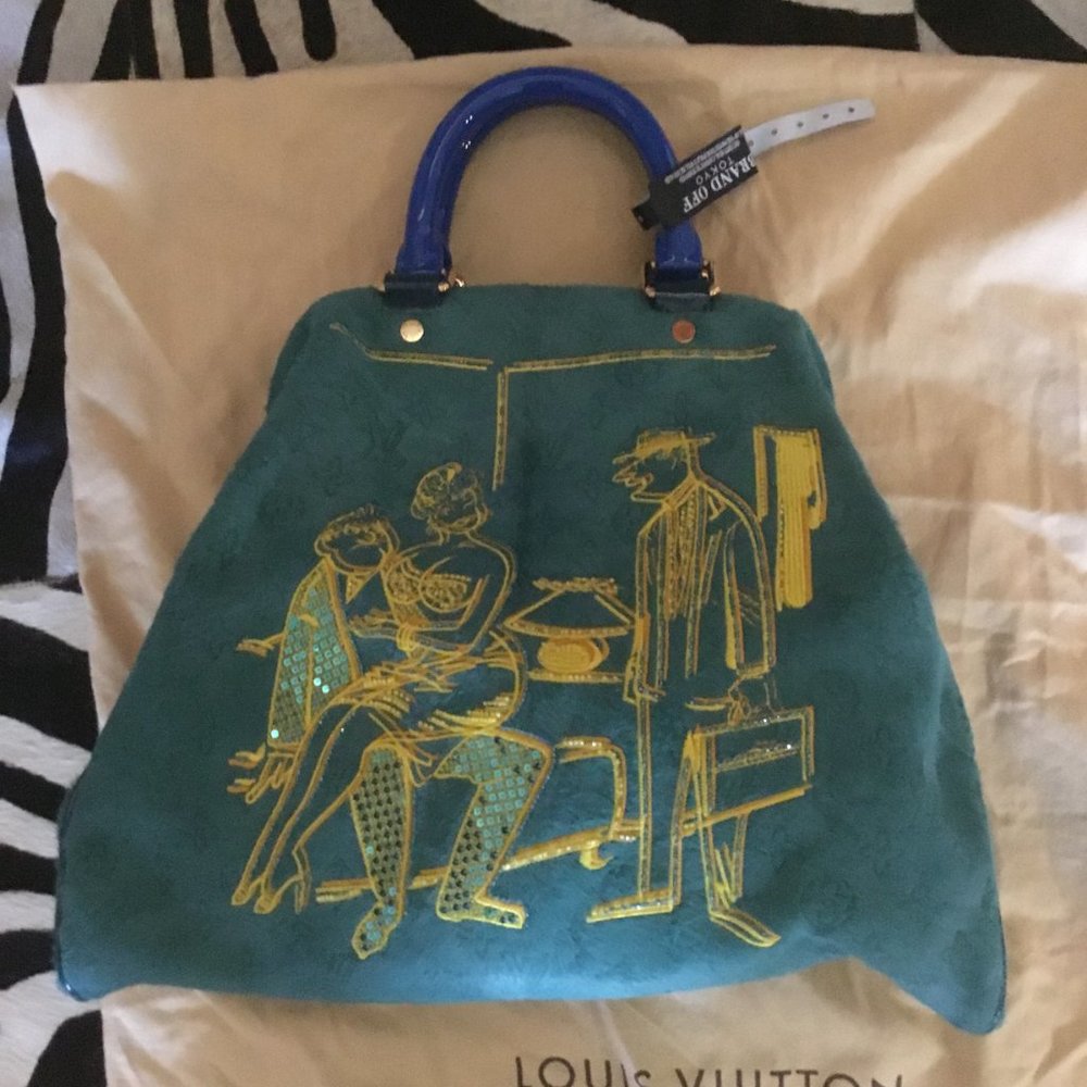 Louis Vuitton calf hair 2008 vintage Bag brand New $17,000.00